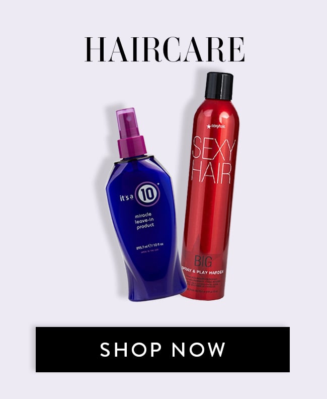 Haircare. Shop Now