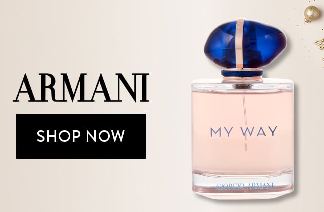 Armani. Shop Now