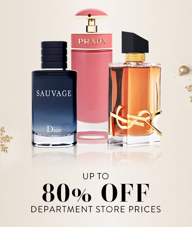 Up to 80% Off Department Store Prices