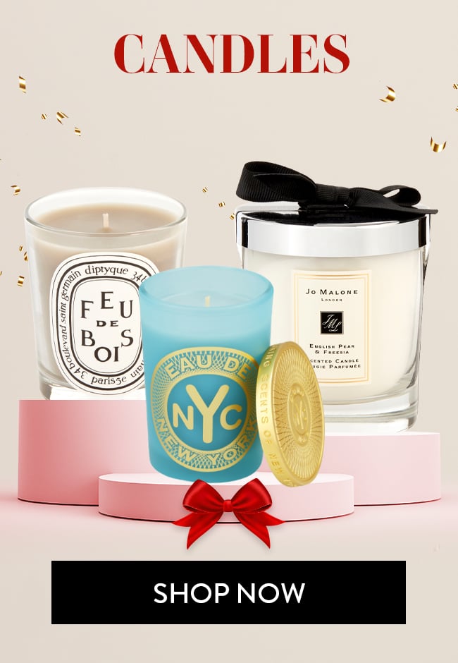Candles. Shop Now