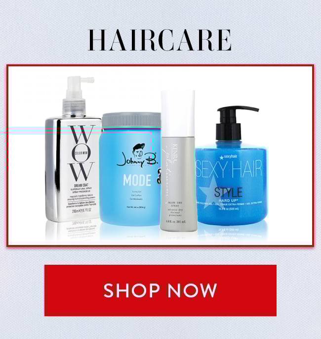 Haircare. Shop Now