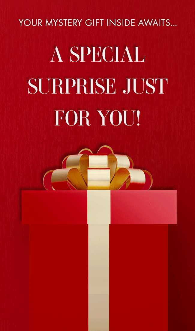 Your Mystery Gift Inside Awaits...