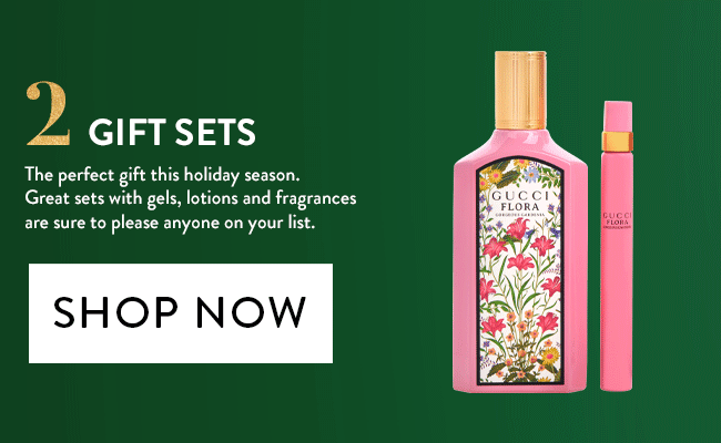2. Gift Sets - The perfect gift this holiday season. Great sets with gels, lotions and fragrances are sure to please anyone on your list. - Shop Now