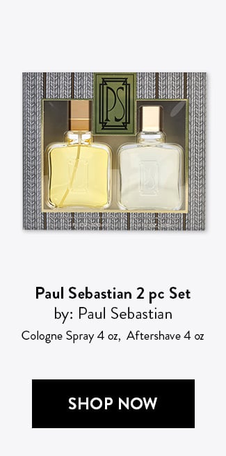 Paul Sebastian 2 pc Set by: Paul Sebastian - Cologne Spray 4 oz., Aftershave 4 oz. Shop Now