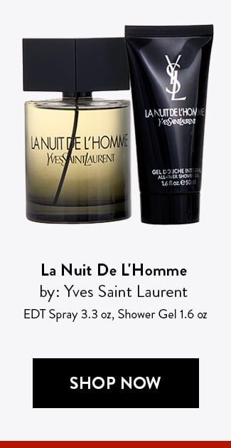 La Nuit De L'Homme by: Yves Saint Laurent - EDT Spray 3.3 oz., Shower Gel 1.6 oz. Shop Now