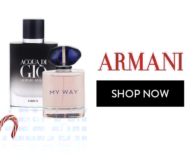 Armani. Shop Now