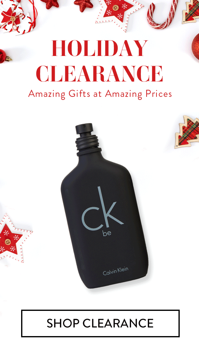 Holiday Clearance. Amazing Gifts at Amazing Prices. Shop Clearance