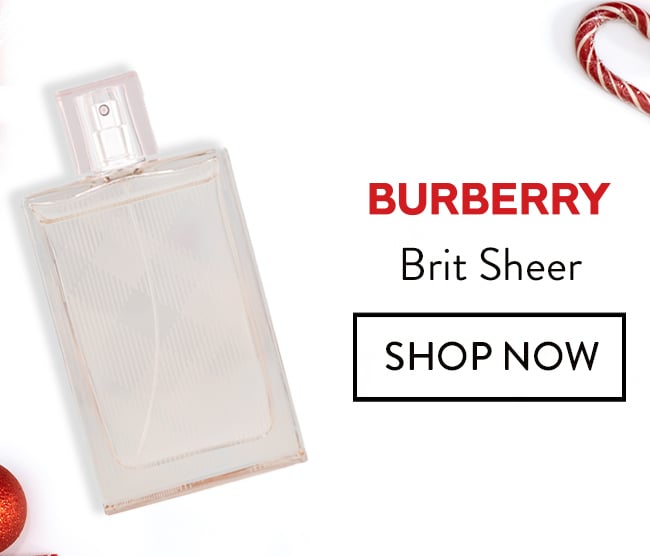 Burberry Brit Sheer. Shop Now