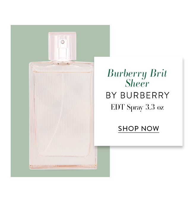 Burebrry Brit Sheer - EDT Spray 3.3 oz - Shop Now
