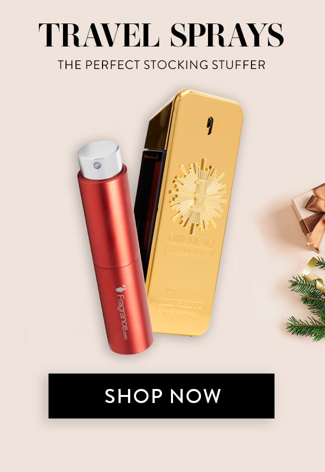 Travel Sprays, The Perfect Stocking Stuffer. Shop Now