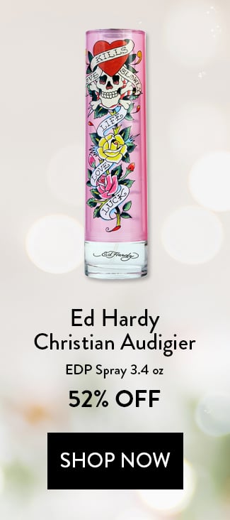Ed Hardy by Christian Audigier. EDP Spray 3.4 oz. 52% Off. Shop Now