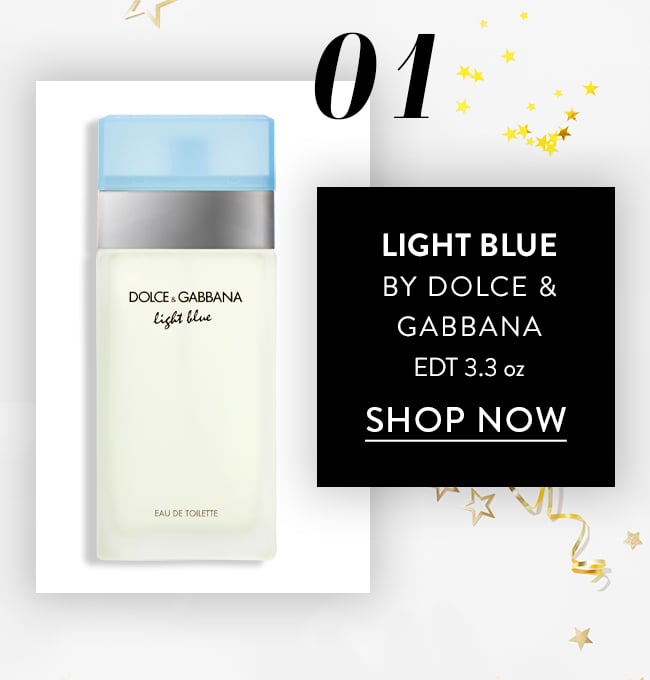 01. Light Blue by Dolce & Gabbana EDT 3.4oz. Shop Now