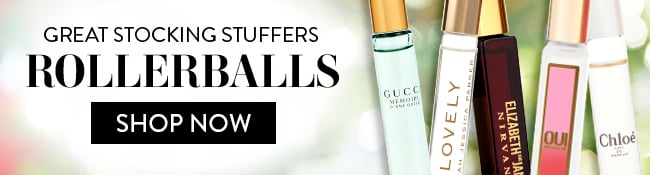 Great Stocking Stuffers. Rollerballs. Shop Now