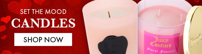 Set The Mood. Candles. Shop Now