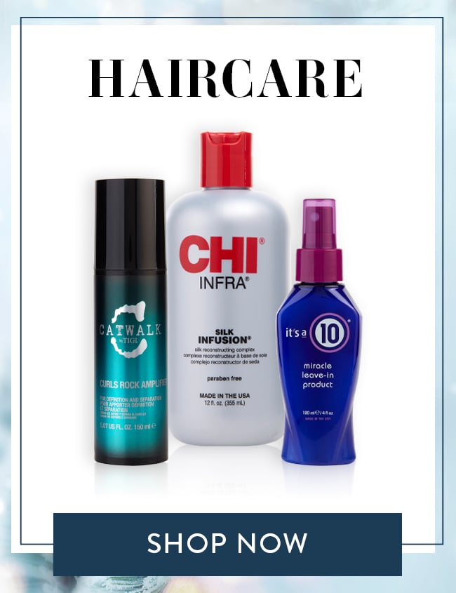 Haircare. Shop Now