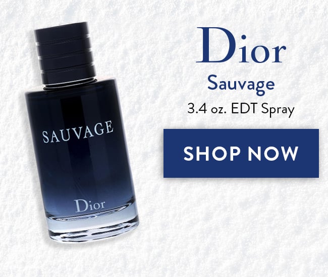 Dior Sauvage. 3.4 oz. EDT Spray. Shop Now