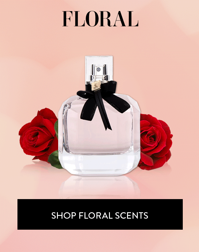 Floral. Shop Floral Scents. Shop Now
