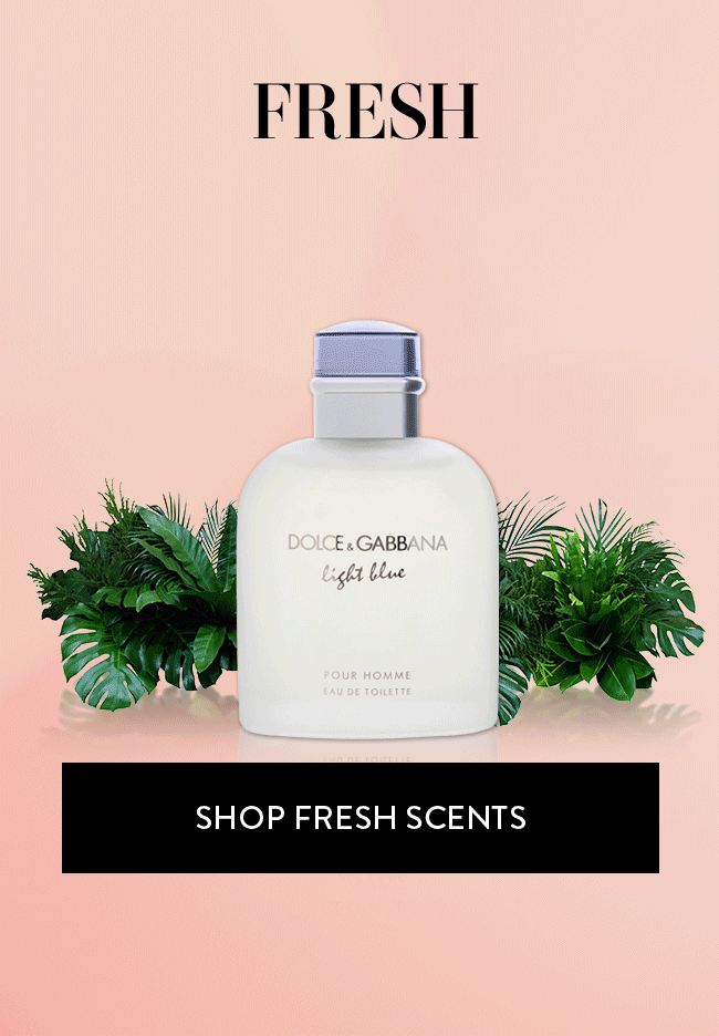 Fresh. Shop Fresh Scents. Shop Now