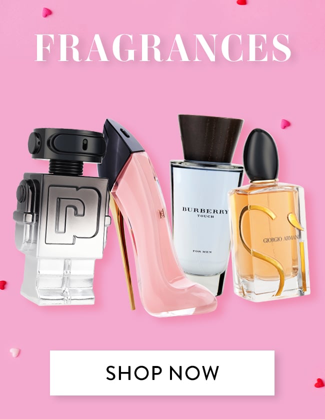 Fragrances. Shop Now