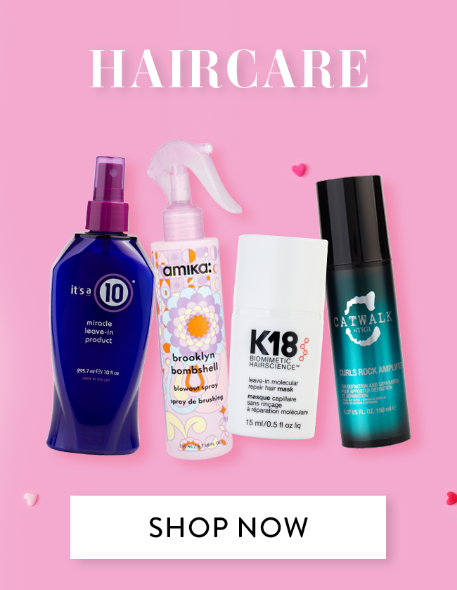 Haircare. Shop Now
