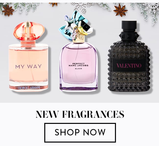 New Fragrances. Shop Now