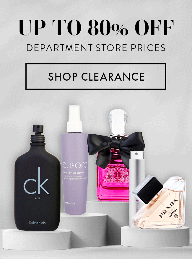 Up to 80% Off Department Store Prices. Shop Clearance