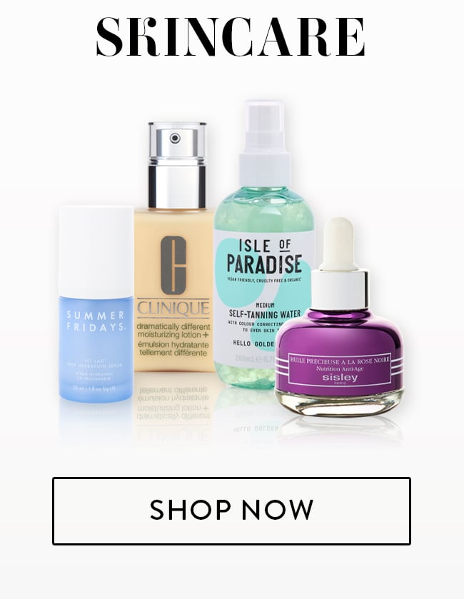 Skincare. Shop Now
