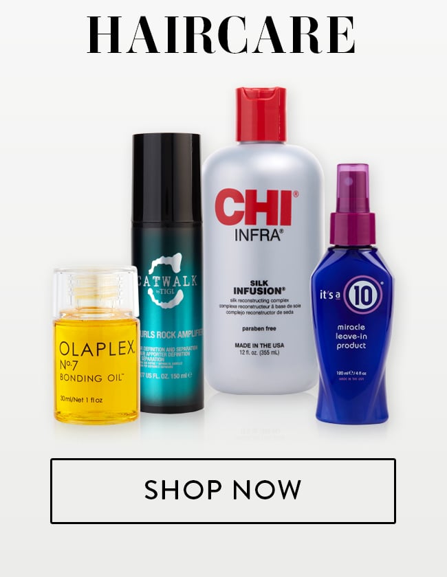 Haircare. Shop Now