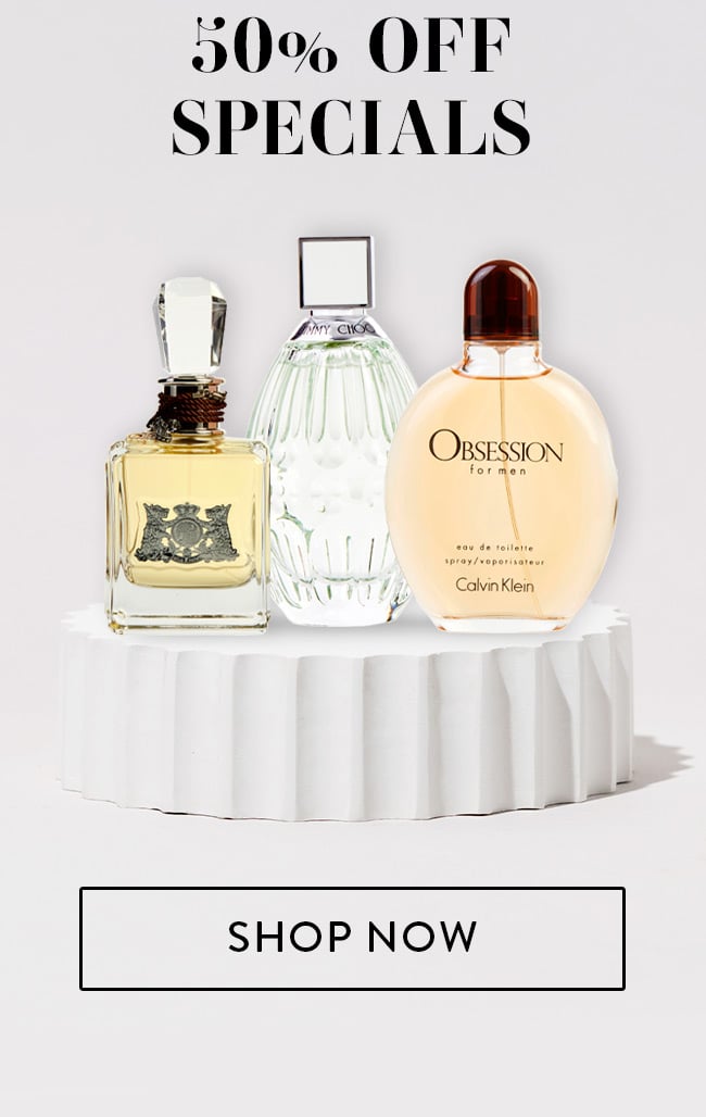 50% Off Specials. Shop Now