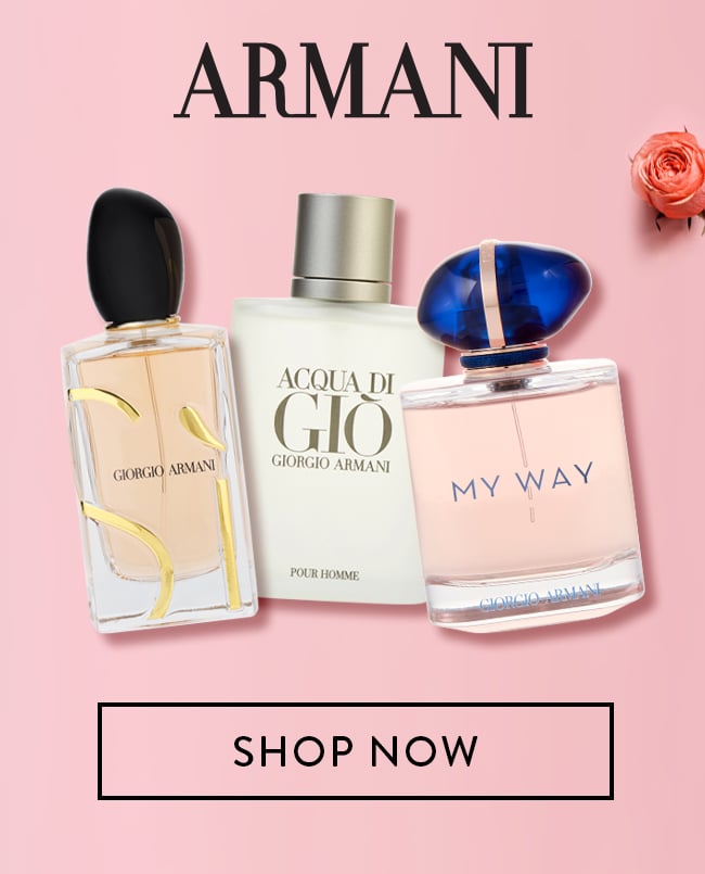 Armani. Shop Now