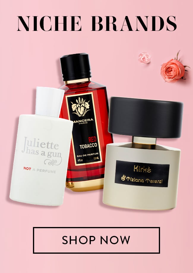 Niche Brands. Shop Now