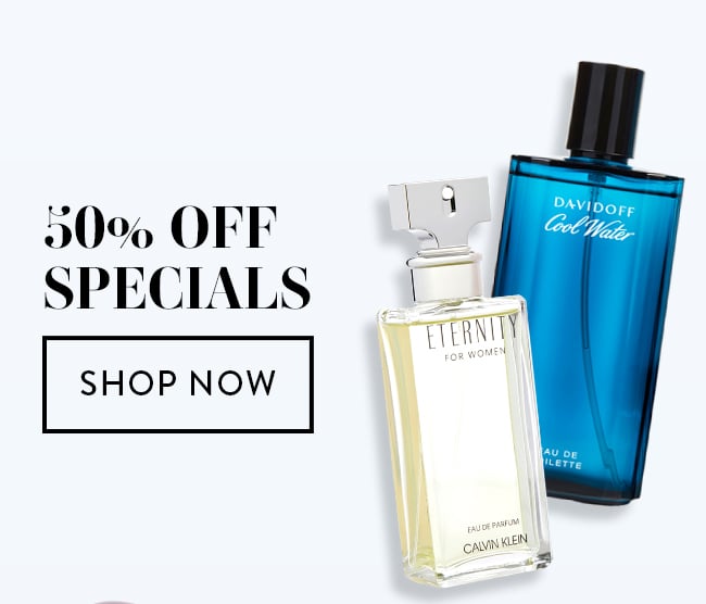 50% Off Specials. Shop Now
