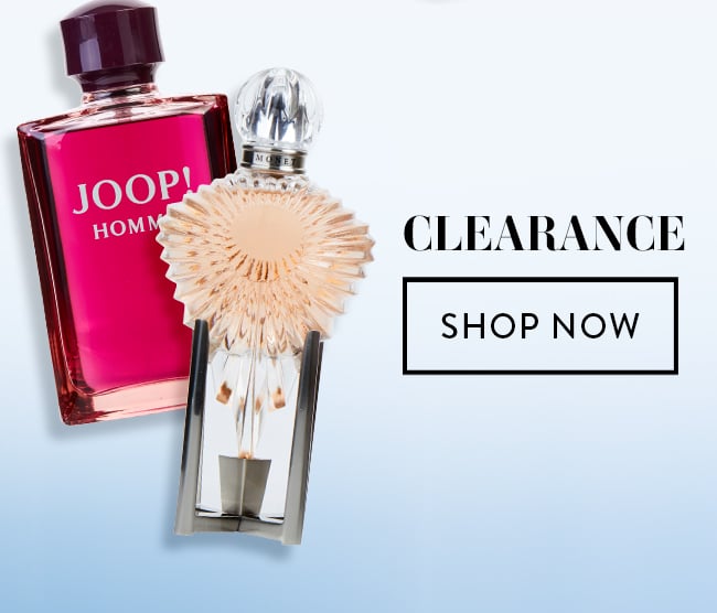 Clearance. Shop Now