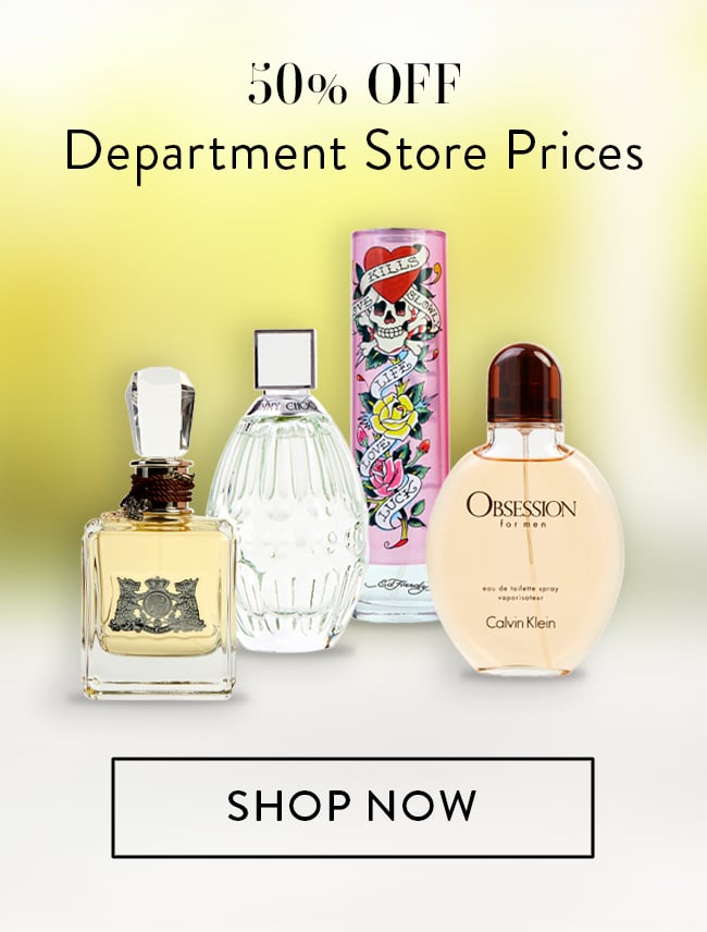 50% Off Department Store Prices. Shop Now