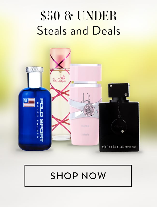 $50 & Under Steals and Deals. Shop Now