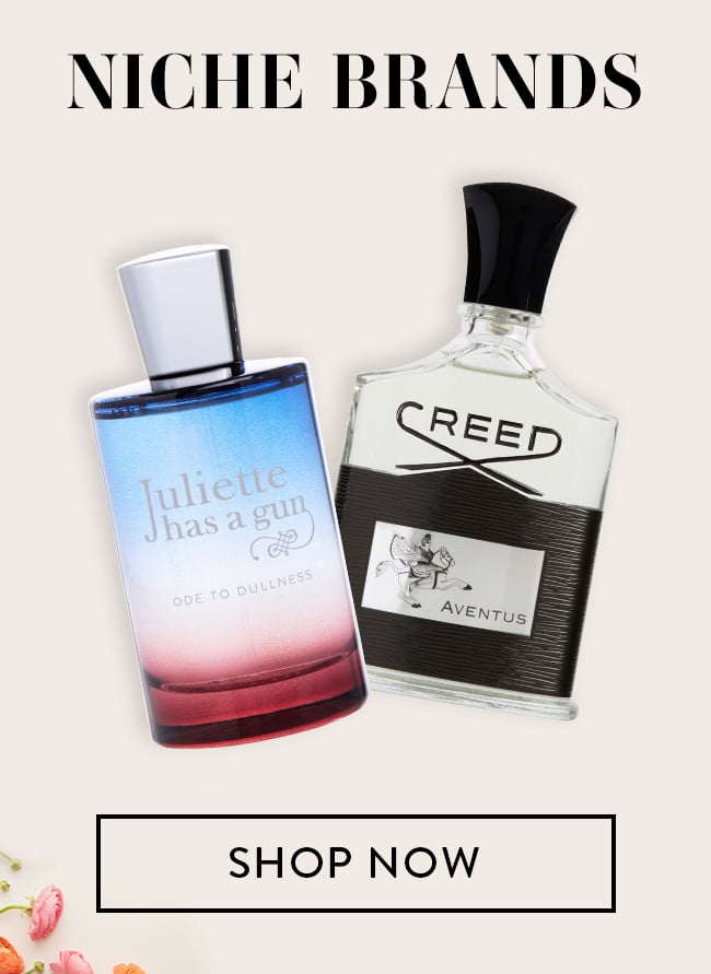 Niche Brands. Shop Now