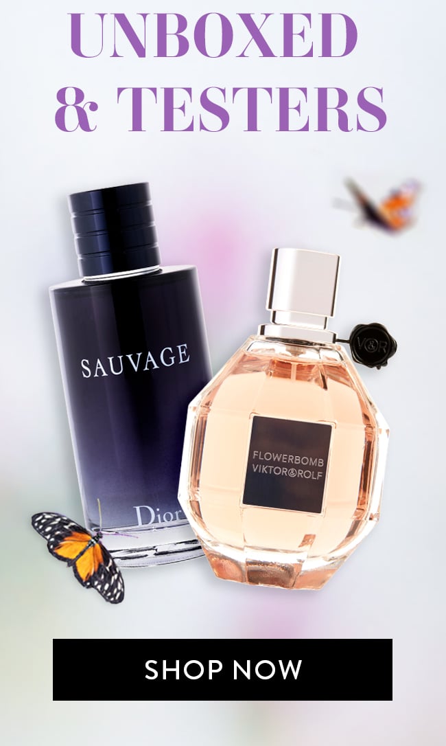 Unboxed & Testers. Shop Now