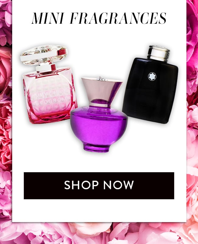 Mini Fragrances. Shop Now