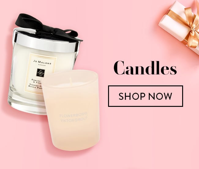 Candles. Shop Now