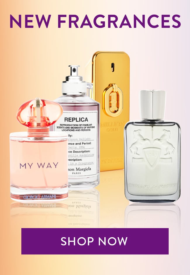 New Fragrances. Shop Now