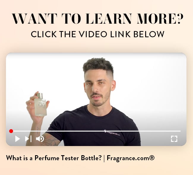 Want To Learn More? Click The Video Below. What is a Perfume Tester Bottle? Fragrance.com®