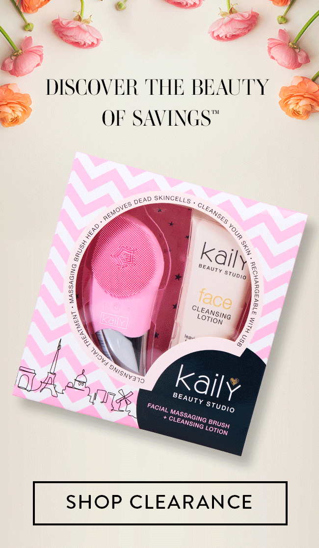 Discover the Beauty Of Savings™ Shop Clearance