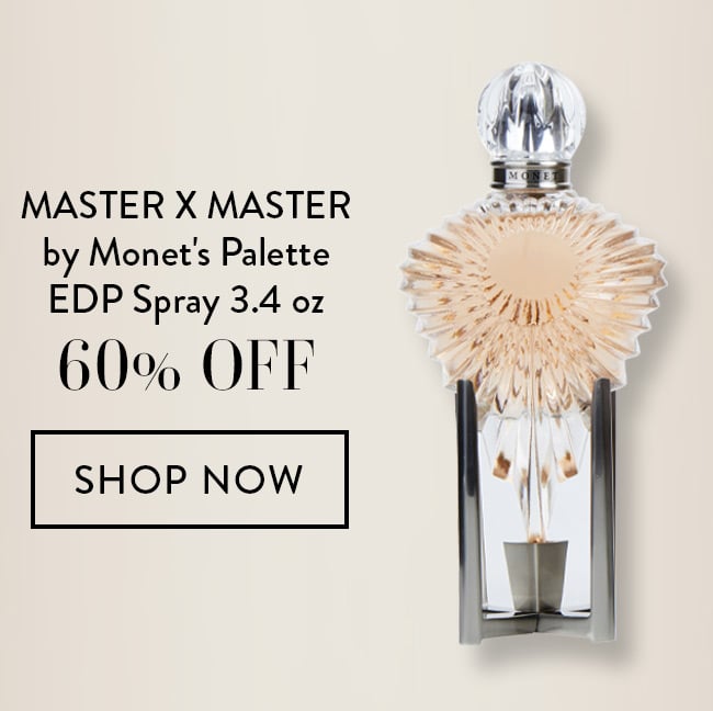 Master X Master by Monet's Palette EDP Spray 3.4oz - 60% Off. Shop Now