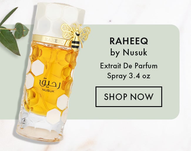 Raheeq by Nusuk - Extrait De Parfum Spray 3.4 oz. Shop Now