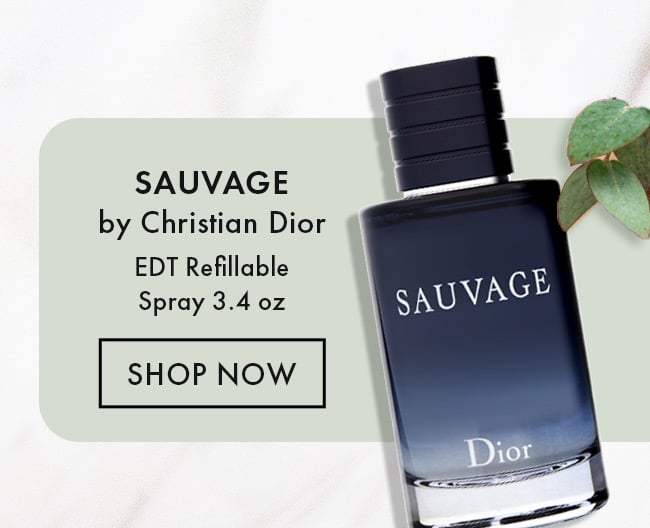 Sauvage by Christian Dior - EDT Refillable Spray 3.4 oz. Shop Now