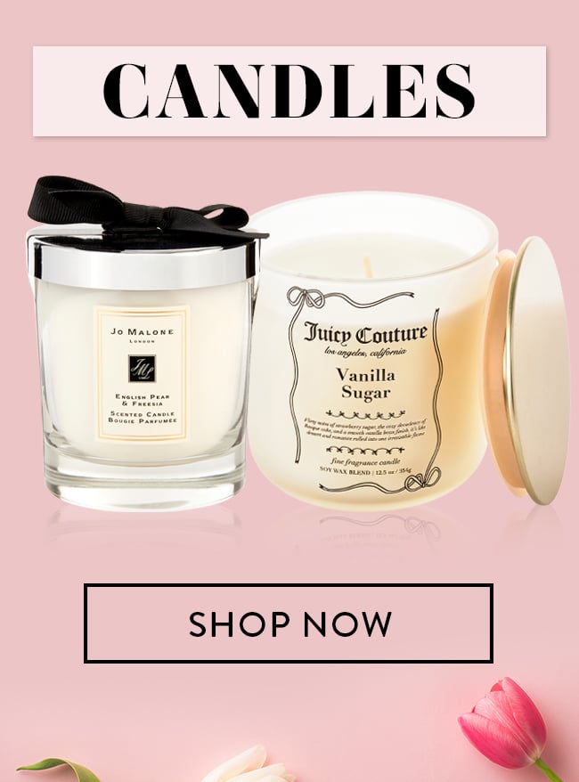 Candles. Shop Now