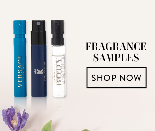 Fragrance Samples. Shop Now