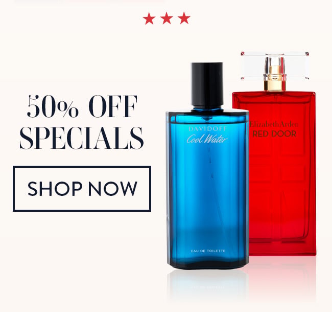 50% Off Specials. Shop Now