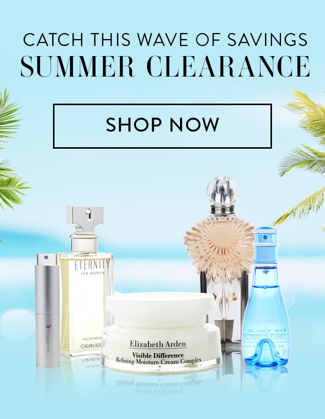 Catch This Wave of Savings. Summer Clearance. Shop Now