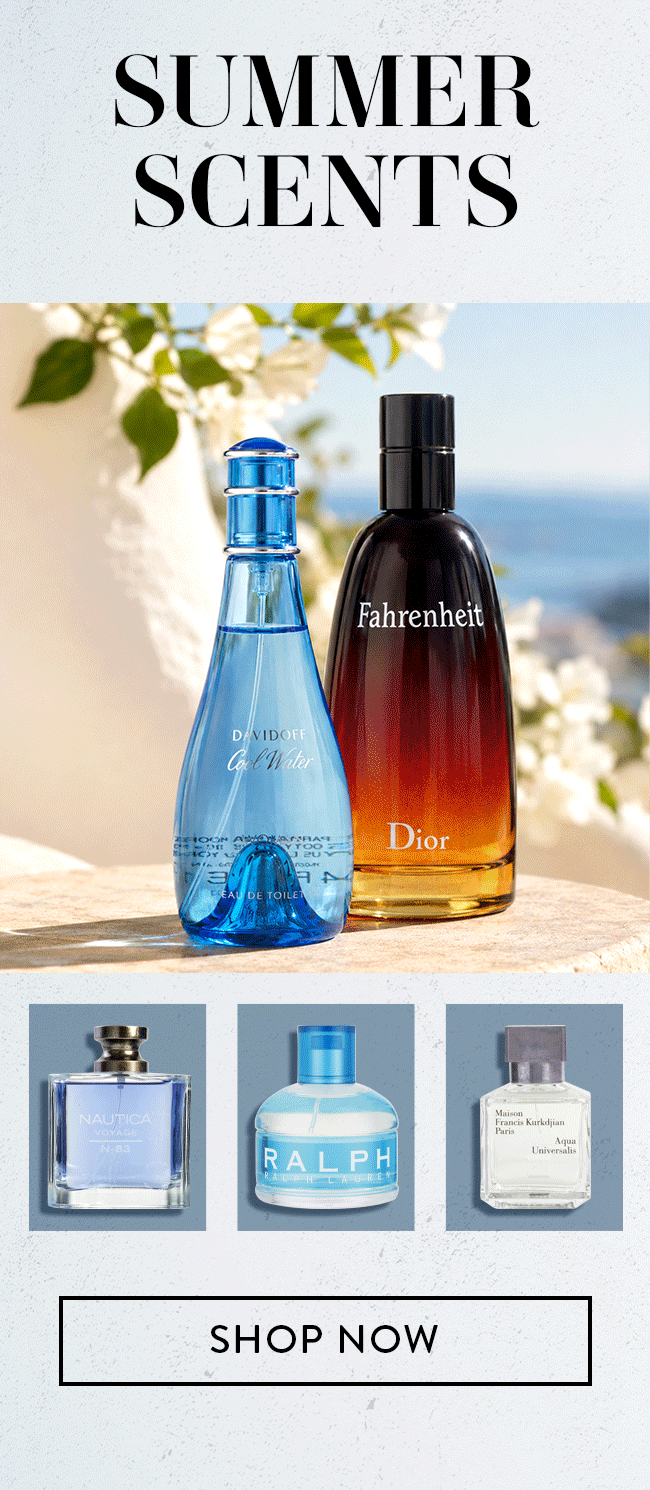 Summer Scents. Shop Now